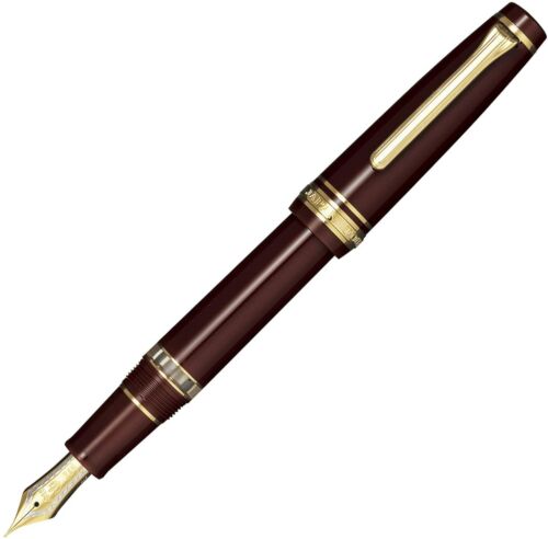 Sailor Professional Gear REALO Maroon Fountain Pen Fine Nib 21K Gold 11-3926-232 - Picture 2 of 3