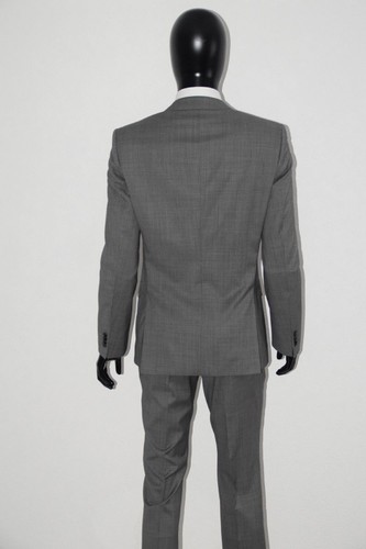 HUGO BOSS Suit, Mod. Huge6/Genius4, Size 94 / US 38L, Slim Fit, Medium Grey - Picture 6 of 13