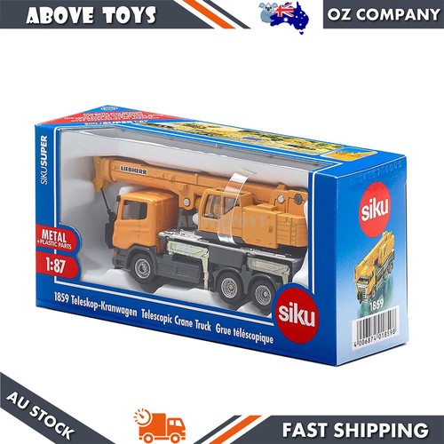 Siku 1:87 Scale Scania Telescopic Crane Truck Diecast Model - Picture 2 of 5