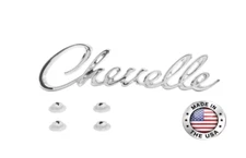 Trim Parts Front Header Panel Emblem For 1968-1969 Chevy Chevelle USA Made