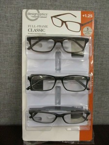 optics foster grant glasses reading frame pack classic