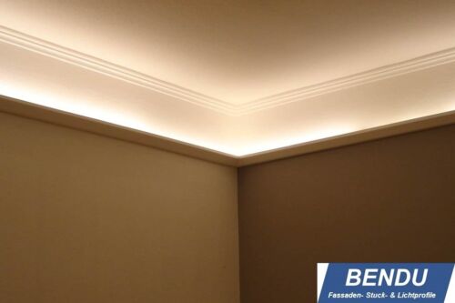 23,6m LED Lichtprofile indirekte Beleuchtung Leiste indirektes Licht Stuck BENDU - Afbeelding 11 van 12