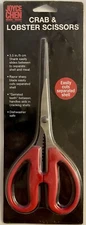 Joyce Chen Crab & Lobster  Scissors Stainless Steel Shellfish NOS Discontinued