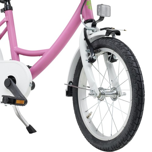 Qualitäts Kinderfahrrad 16 Zoll matt Pink Mädchen Kinderrad Fahrrad ab 4 Jahre - Bild 4 von 5
