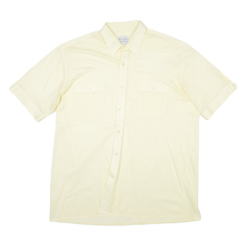 MC. Camisa lisa amarilla XL de LARY para hombre