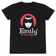 Emily The Strange Logo Official Merchandise T-Shirt New