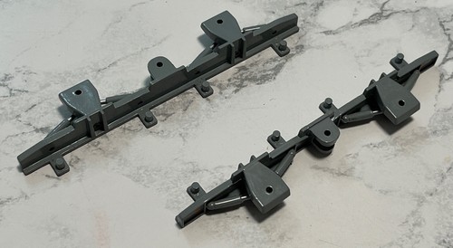 Corgi Heavy Haulage 1/50 Scale Nicholas Bogie Grey 2x End Pieces Sets - Picture 1 of 3