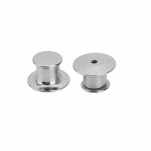 16PCS Locking Pin Backs Locking Pin Keepers Clasp Metal Pin Locks Back - Picture 6 of 25