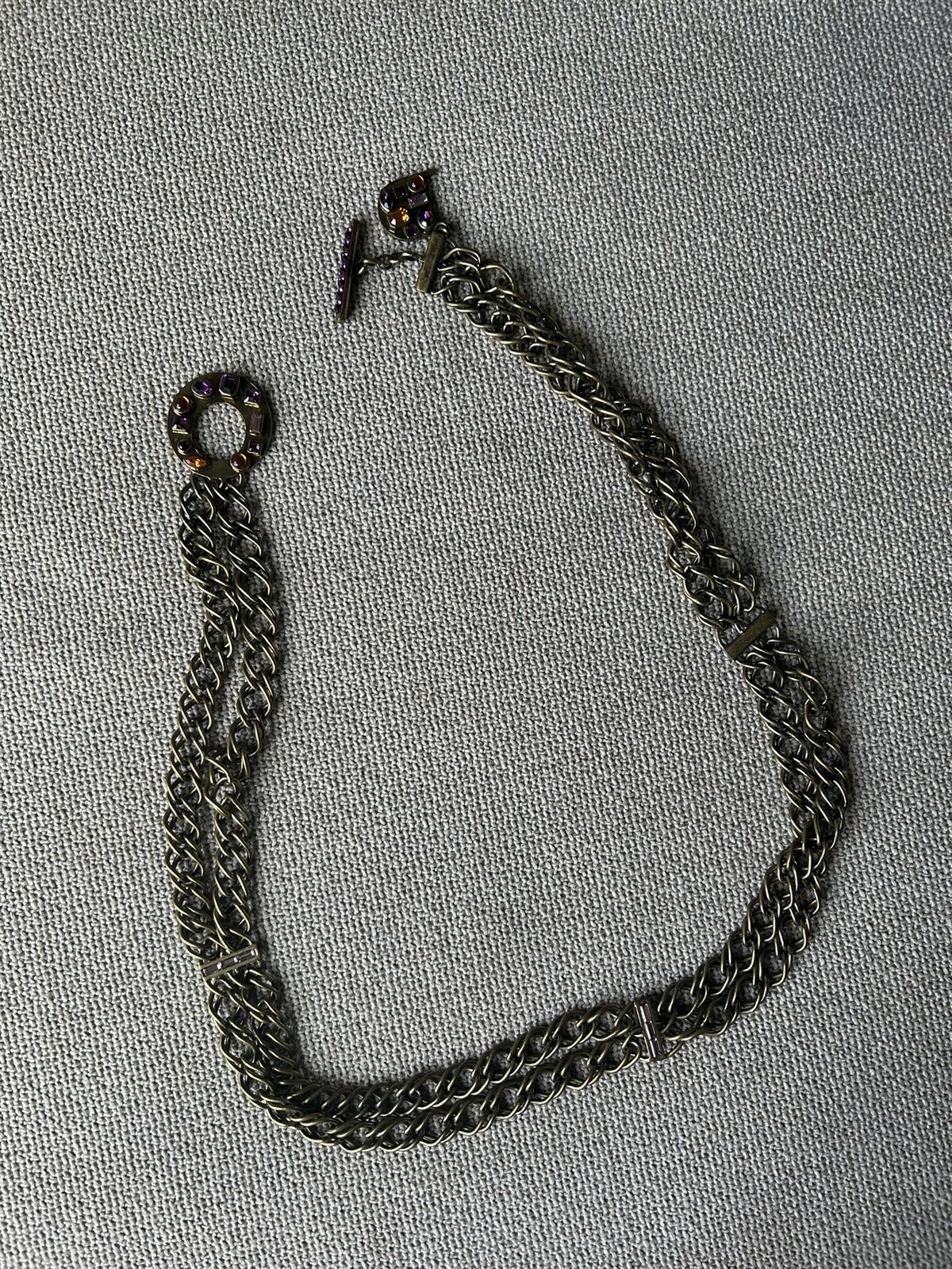 Ceinture chaîne cristal Christian Dior 