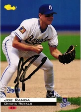 #89 Joe Randa Signed 1994 Classic Baseball Card Royals AUTO