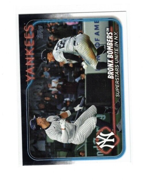 2024 Topps Update Series Veteran Combos US181 Aaron Judge & Juan Soto