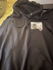 black hooded sweatshirt