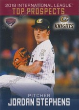 2018 International League Top Prospects Jordan Stephens RC Rookie White Sox
