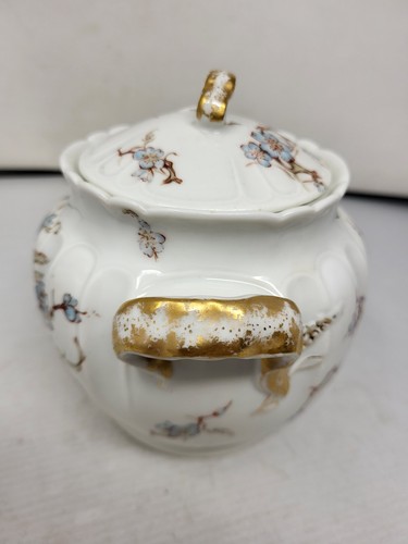 Haviland France Schleiger 222-F Covered Sugar - Picture 3 of 7