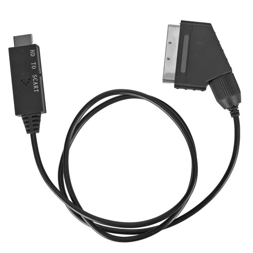 Zu Scart Verbindungskabel Für TV VHS VCR DVD Video