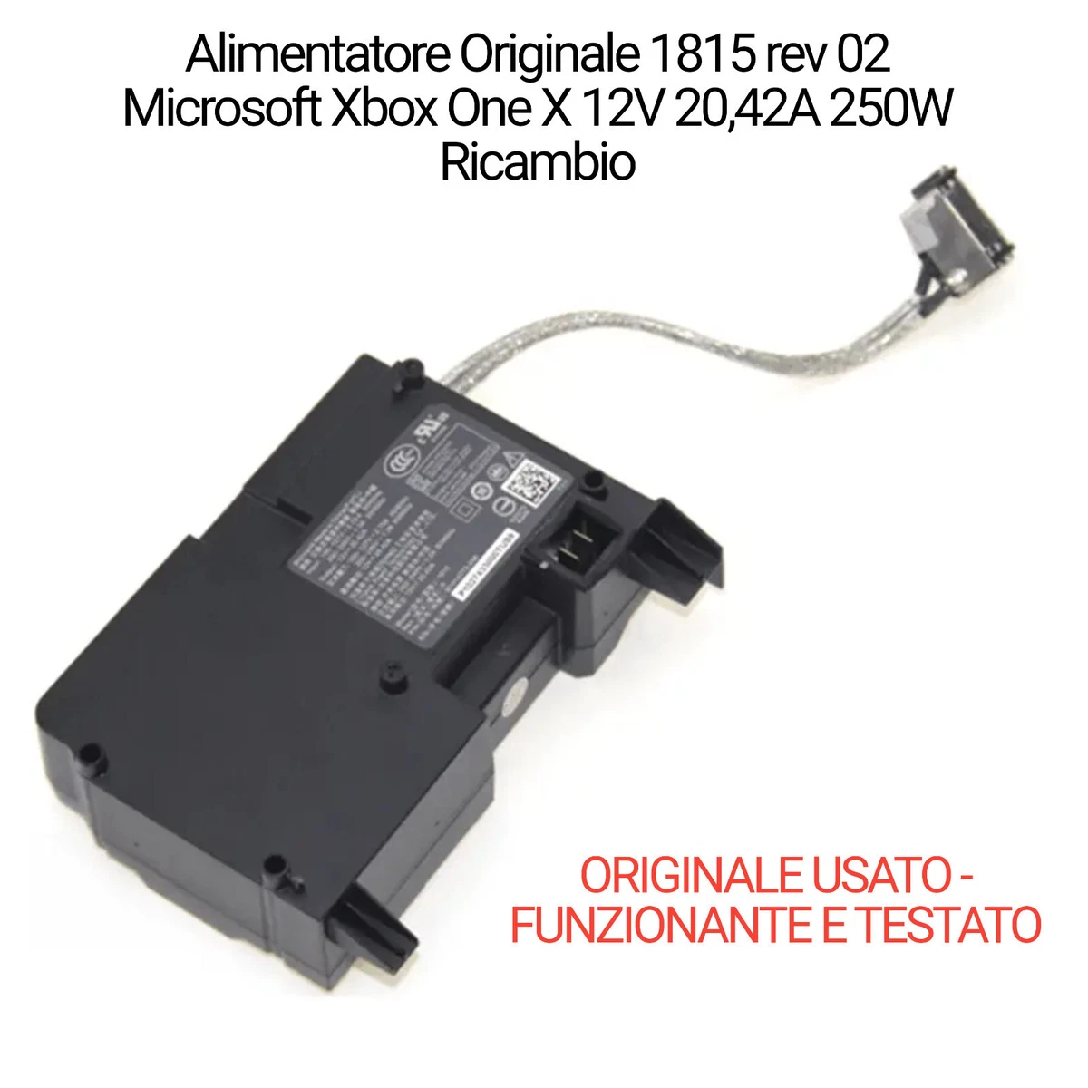 ALIMENTATORE ORIGINALE MICROSOFT Per Xbox One 200-240V EUR 19,90