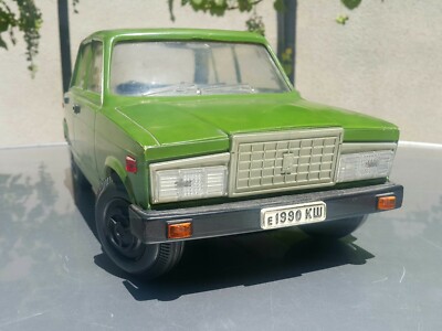 VINTAGE LADA VAZ 2107 LARGE TOY CAR MODEL 1990 USSR RUSSIA CCCP SOVIET ERA 1:8 