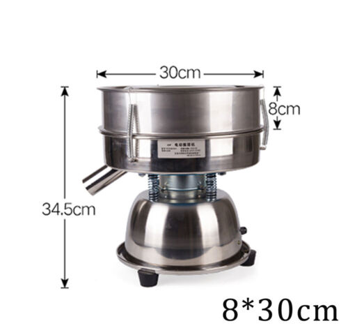 Elektrische Vibrationssiebmaschine Mini Pulversieb Siebmaschine - Bild 5 von 14