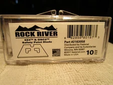 (10) 1-3/4" x 0.017" High Carbon Steel Safety Point Utility Blade