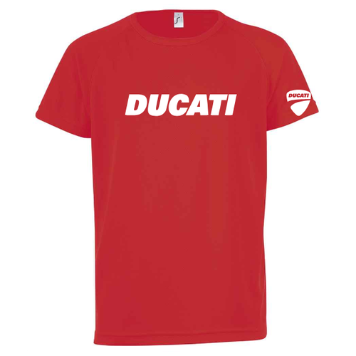 Ducati Inspired Motorcycle Bike Enduro T-shirt Racing Xmas Gift Men TOP PREMIUM - Picture 6 of 8
