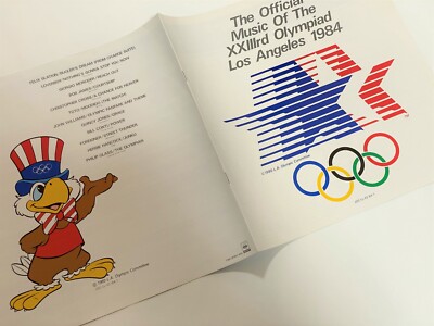 【パリの次-2028LA】1984 LA Olympic Official LP Olympics Official Music of The XXIIIrd Los Angeles 1984