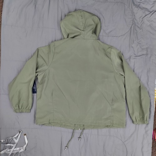 NWT Caribbean Joe Wind Breaker Jacket, light Green, Mens 2X - Picture 12 of 12
