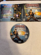 Crusaders of Might and Magic (PC, 1999) - CD & JEWEL CASE INSERTS ONLY!!!