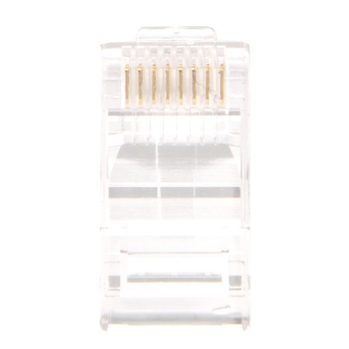 100 Pcs Set Ethernet Wall Plug Cat Wire Connectors Cat5e Cable - 第 1/5 張圖片