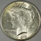Lot of 5 Peace Silver Dollars $1 Coins, 90% silver