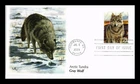 US COVER ARCTIC TUNDRA GRAY WOLF FIRST DAY ISSUE FLEETWOOD