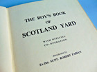 Vintage hardback book THE BOY'S BOOK OF SCOTLAND YARD by Supt. Robert Fabian