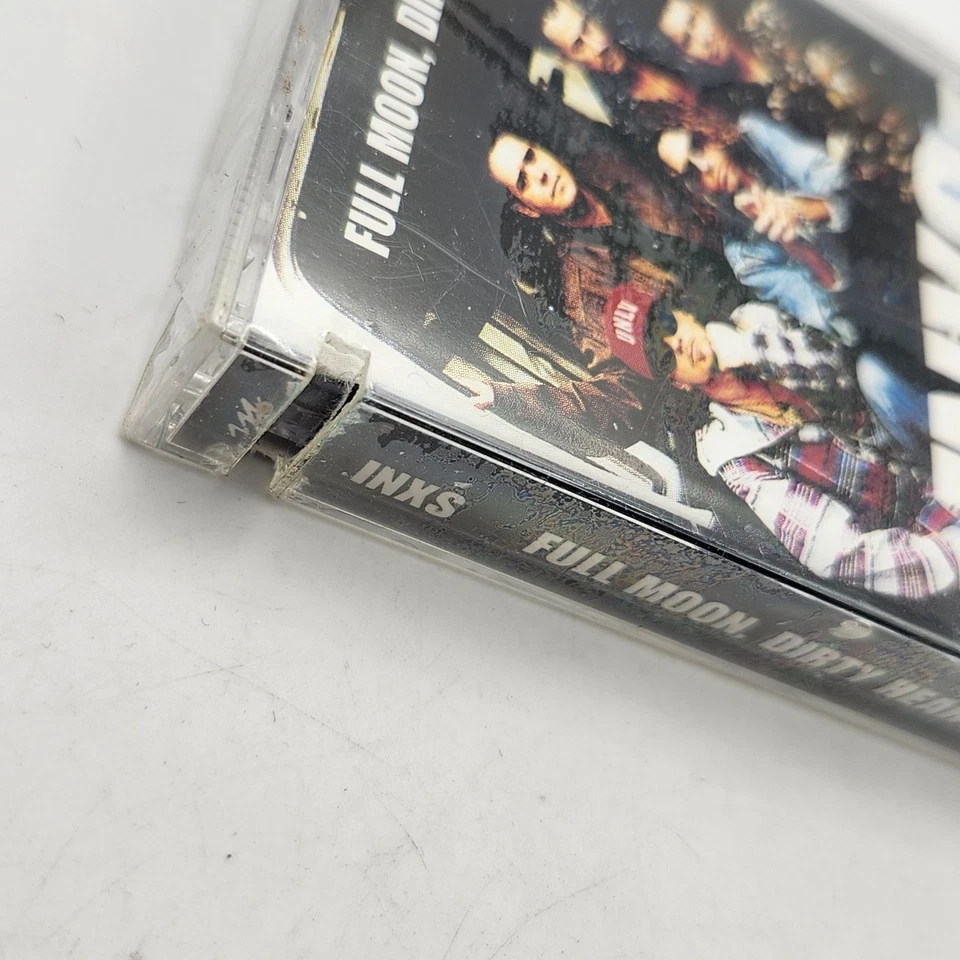 INXS Full Moon Dirty Hearts Cassette 1993 Atlantic Records 82541-4 HYPE Sticker - Image 4 of 4
