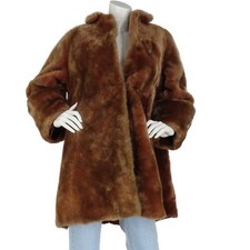 Vintage 50s Teddy Bear Fur Coat Sonnenfeld's