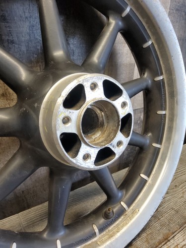 Harley Davidson Touring Front 9 Spoke Wheel Rim 16x3 Missing Bearings - Picture 7 of 16