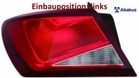 Abakus 445-1937L-UE Heckleuchte Links RüCklicht Hecklicht RüCkleuchte