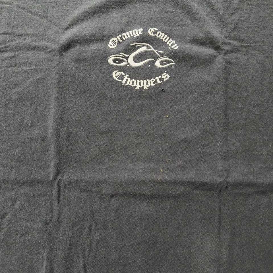 Camiseta Vintage Anos 2000 Orange County Choppers Tamanho Adulto XXL Discovery Channel - Imagem 3 de 4