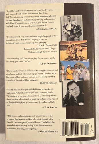 FALL DOWN LAUGHING David Lander SIGNED AUTOGRAPHED Squiggy Laverne & Shirley - Imagen 4 de 5