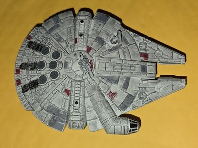 Star Wars Millennium Falcon Die-Cast Metal Ship Disney Store LFL FAC-0367  6