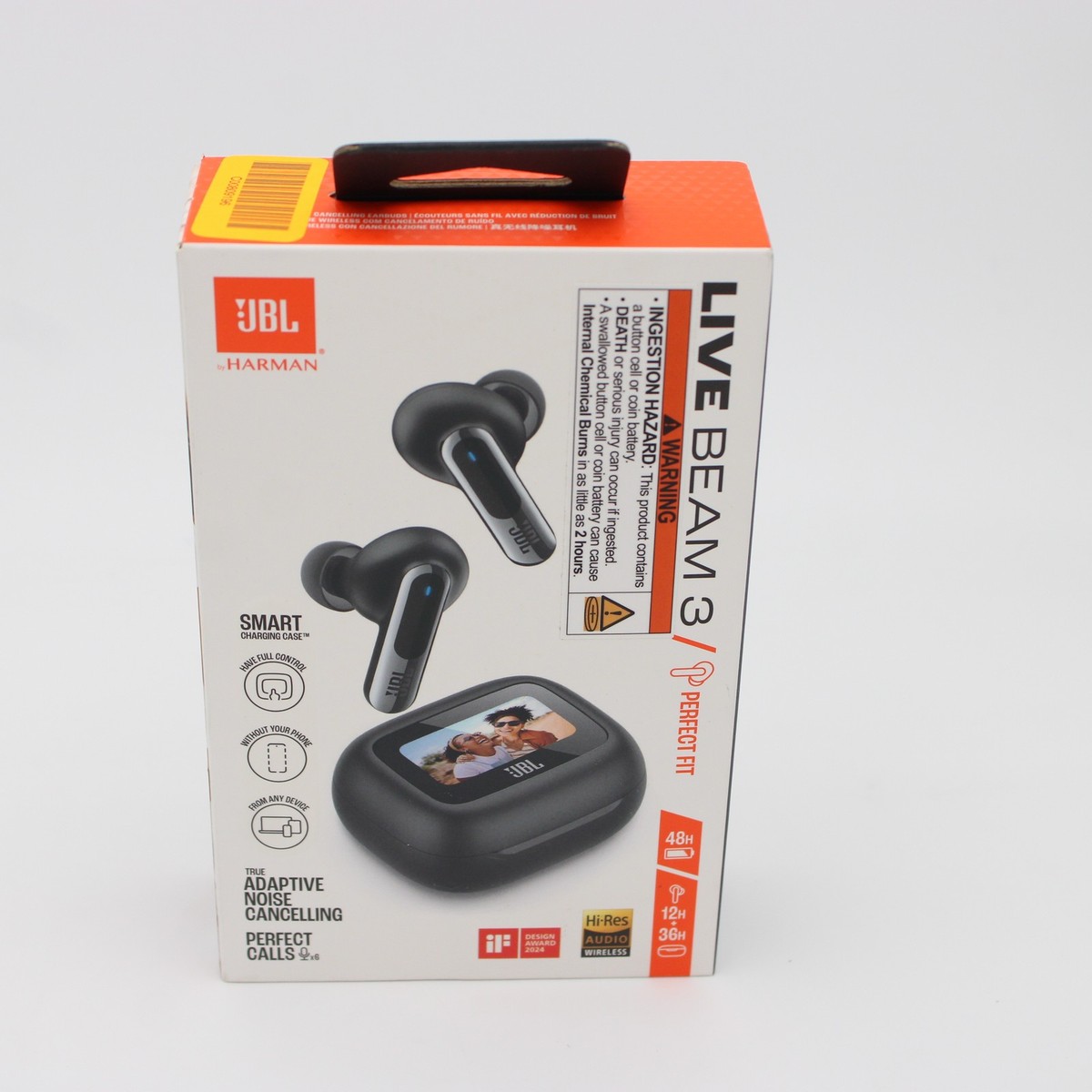 JBL - JBL LIVE BEAM 3 ブラック JBL Live Beam 3 True Wireless Earbuds (Black) | Abt