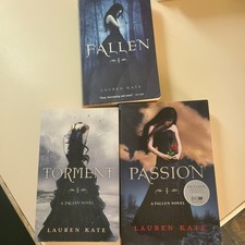 Fallen  Fallen Torment Passion Paperback Lauren Kate 3 X Book Bundle 