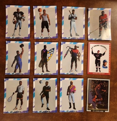 Bo Jackson ÉNORME LOT RARE DE 120 CARTES 🏈⚾️ Raiders Royals White Sox Auburn - Photo 12 sur 12