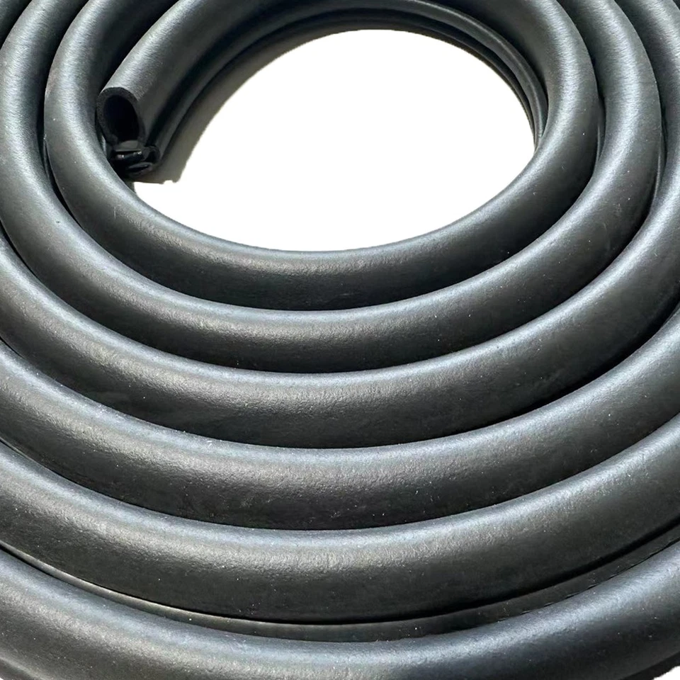 Door Seal Rubber Weatherstrip Pair Set of 2 for Dodge D100 D250 300 Pickup Truck - Image 4 of 4