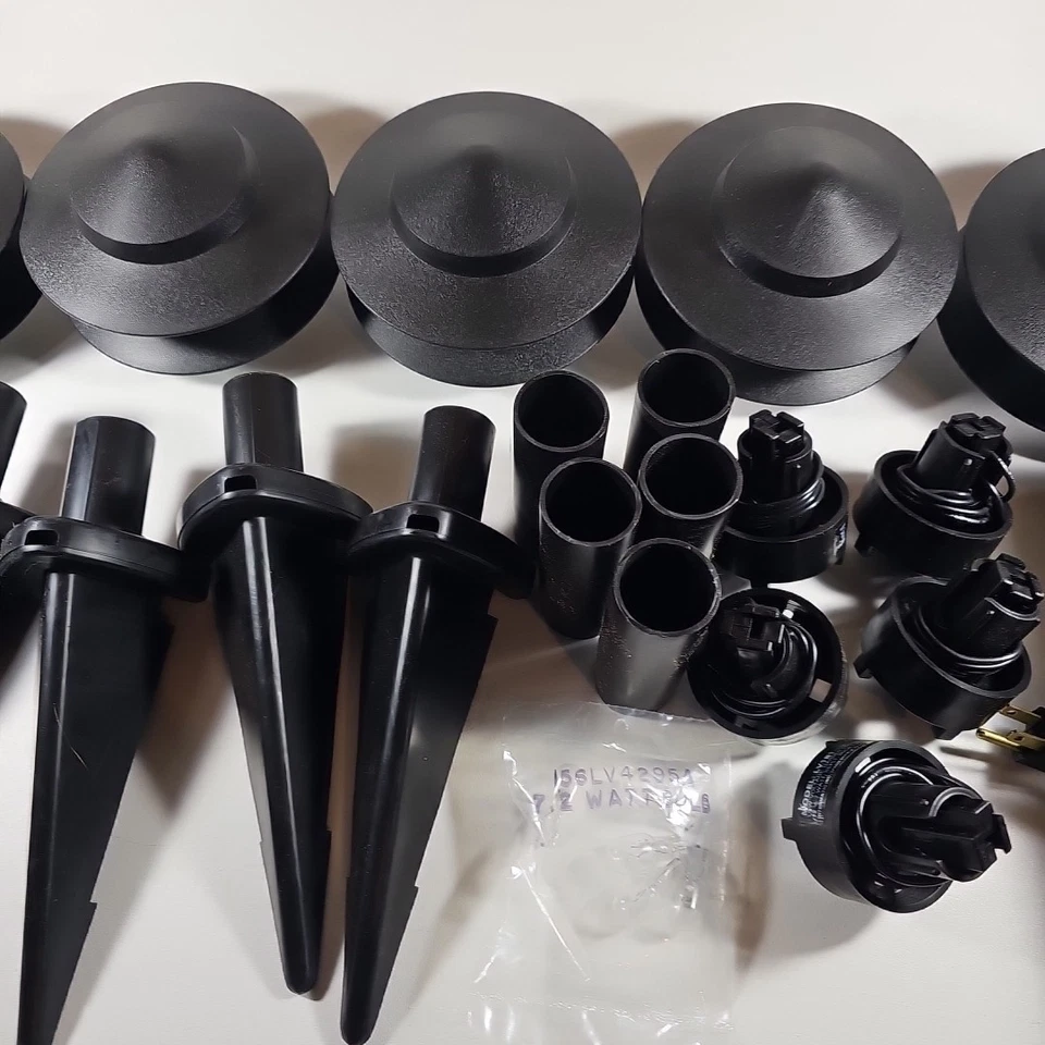 Juego de 2 luces de baja tensión Malibu LV28165T con 5 lámparas LV181 nuevo stock antiguo Foto 4 de 4