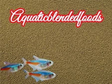 ABF MICRO .5mm HIGH PROTEIN,62%,SLOW SINKING FRY FISH FOOD Guppies Tetras A41