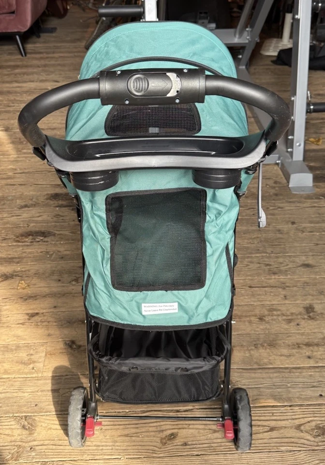 No-Zip Happy Trails Pet Stroller for Cats/Dogs, Zipperless Entry, Easy Fold  EUC - Image 4 of 4