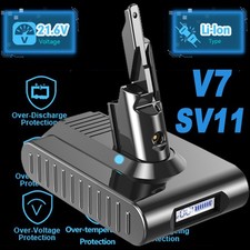 9Ah 21.6V For Dyson V7 Battery SV11 Animal Extra Trigger w/LED Indicator 21.6V