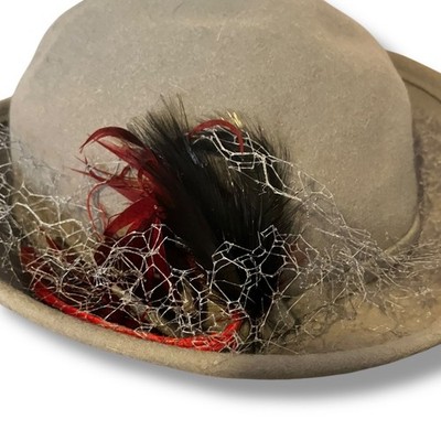 Vintage Fur Felt tilt hat Vintage | Accessories | Vintage Fur Felt Tilt Hat | Poshmark main image 3