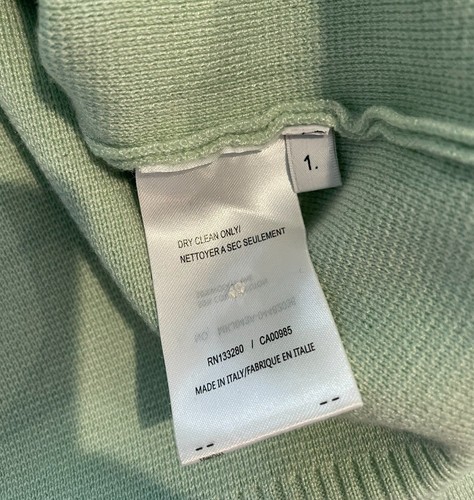 Thom Browne Men/women's Four-bar V-neck Cardigan Wool Cardigan Size 1 - Picture 5 of 5