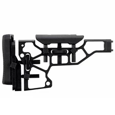 MDT SRS X Skeleton Buttstock for ACC/ESS Chassis, Adjustable, Black (102611-BLK)