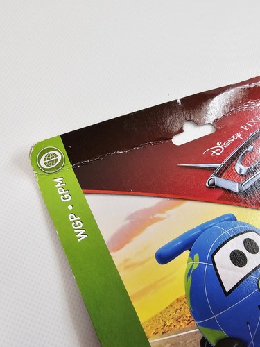 Disney Cars Toys Deluxe WGP Globie Super Chase Nuovo - Foto 4 di 9